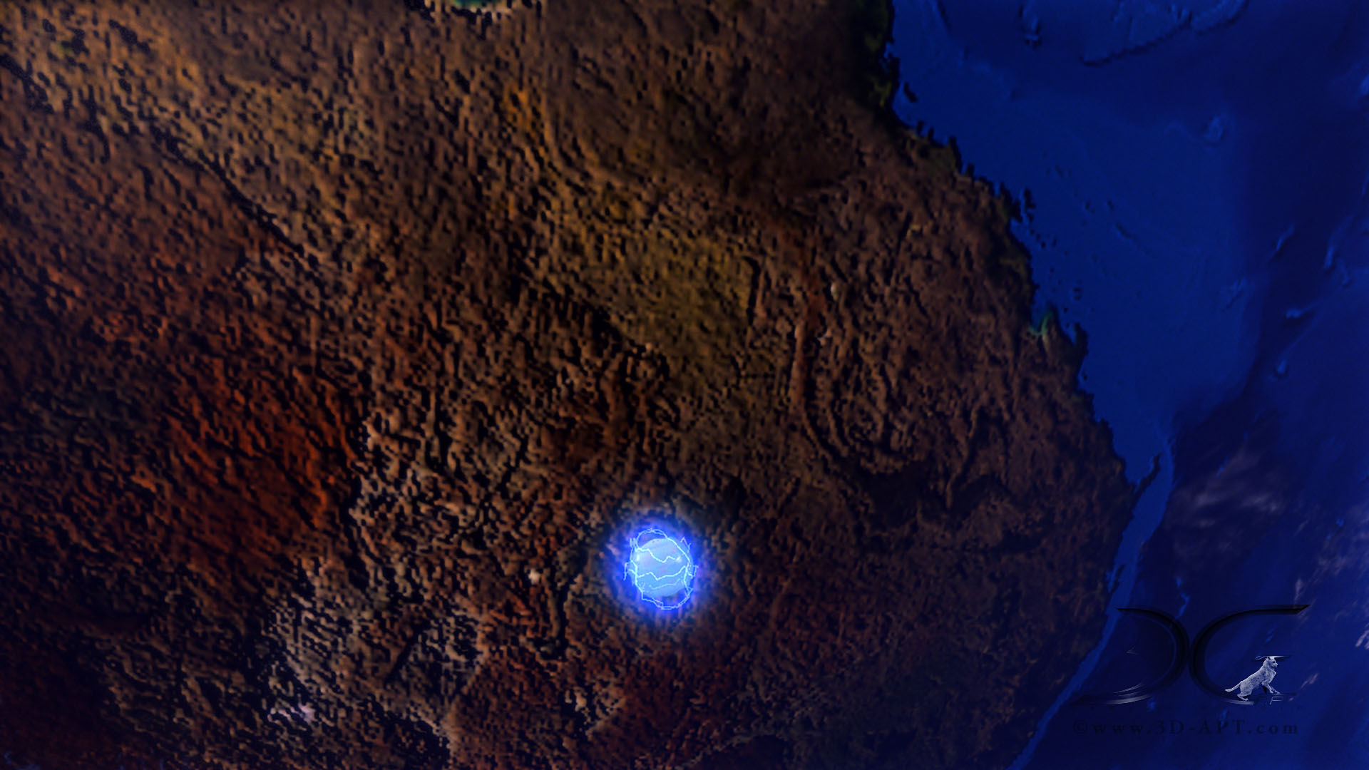 3d_objects_Electrical_spheres_and_the_earth_26