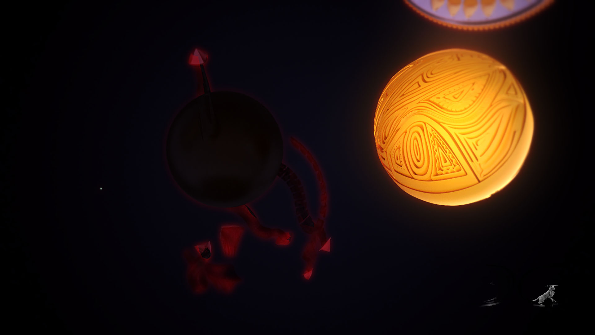 3d_objects_Virus_and_spheres_44