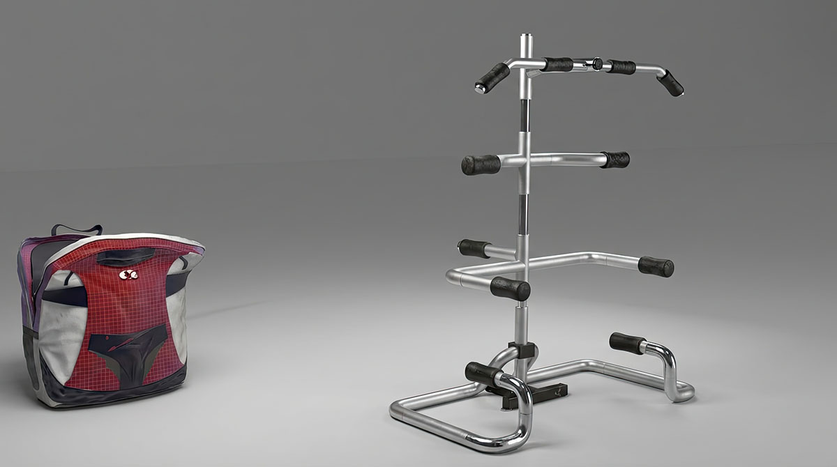 Training device from a bag
