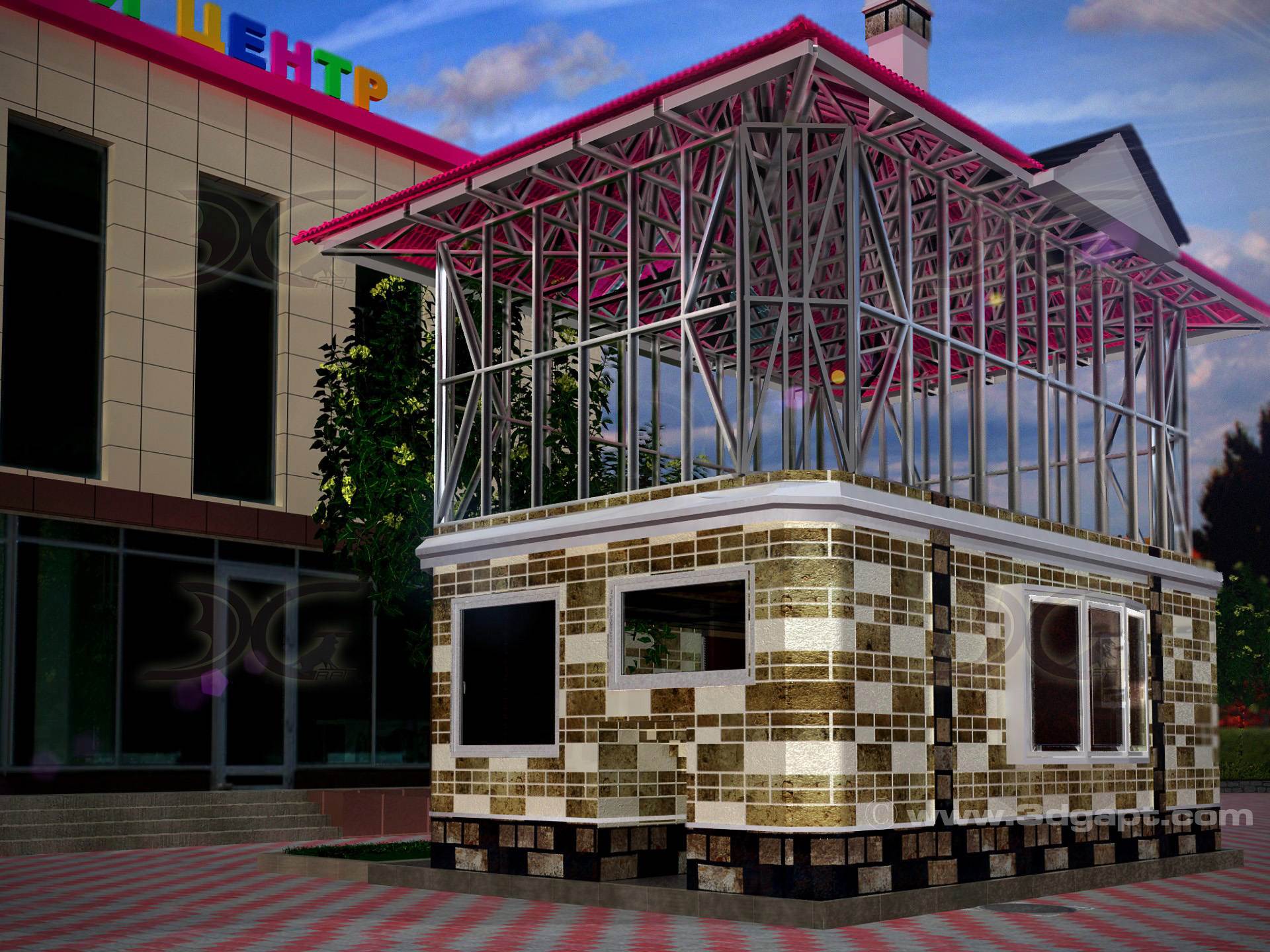 Architecture Exterior House For Exhibition29