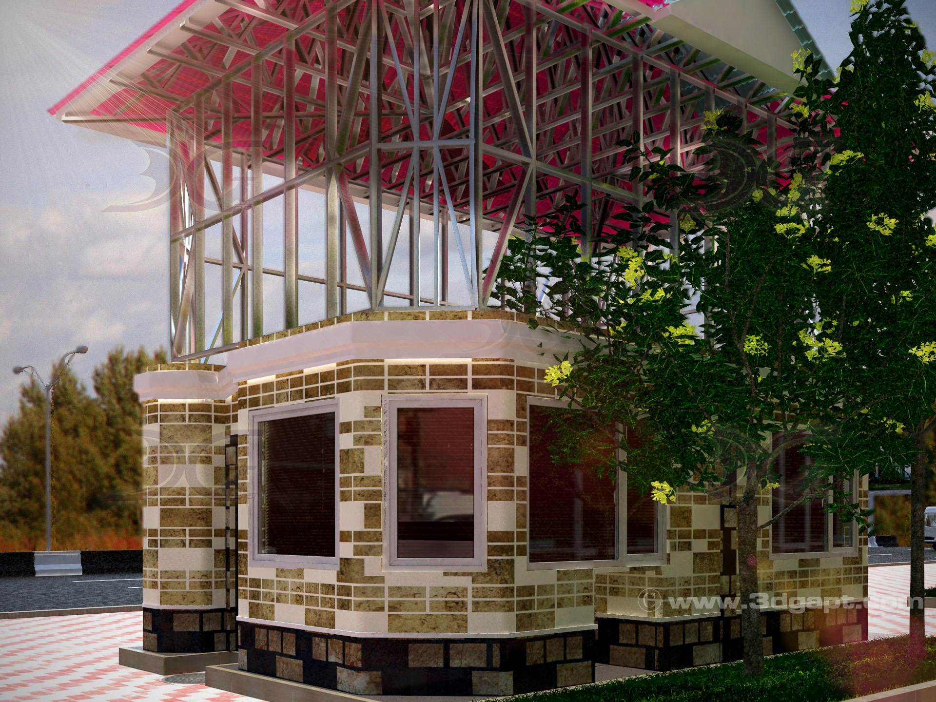 Architecture Exterior House For Exhibition30