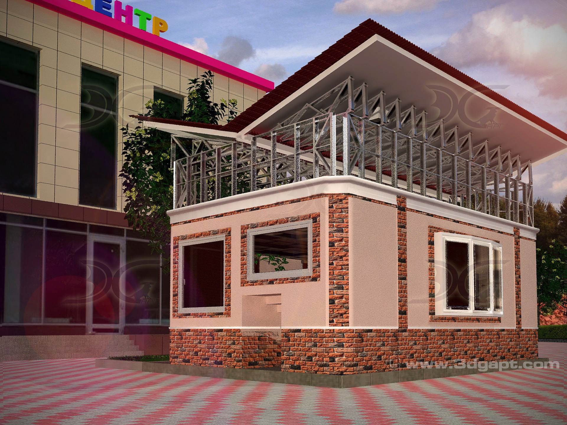 Architecture Exterior House For Exhibition33