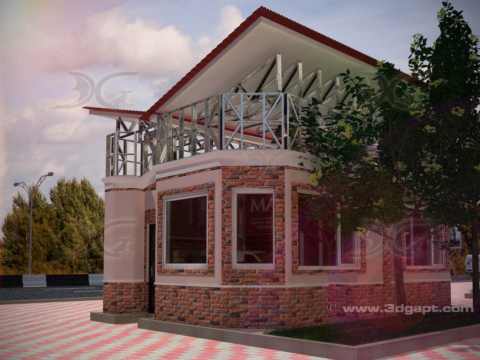 Architecture Exterior House For Exhibition34