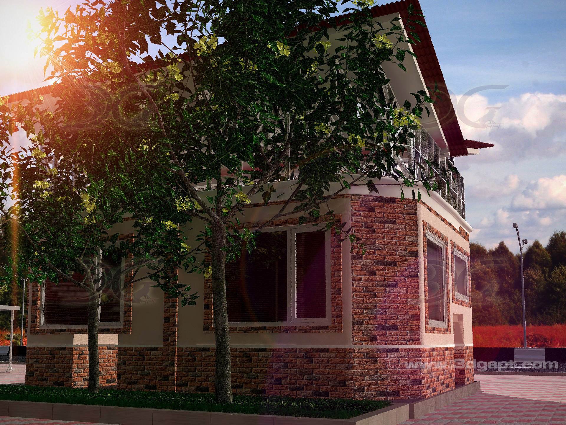 Architecture Exterior House For Exhibition35