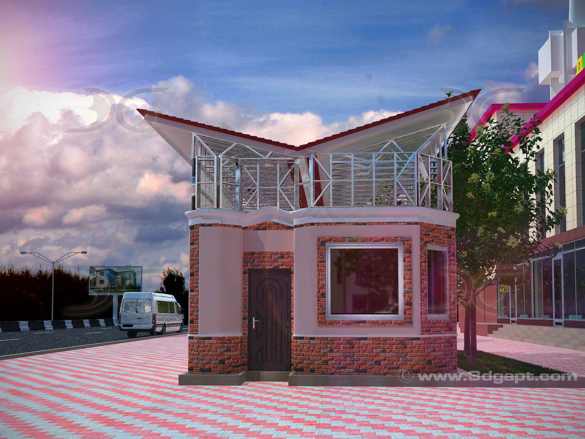 Architecture Exterior House For Exhibition37