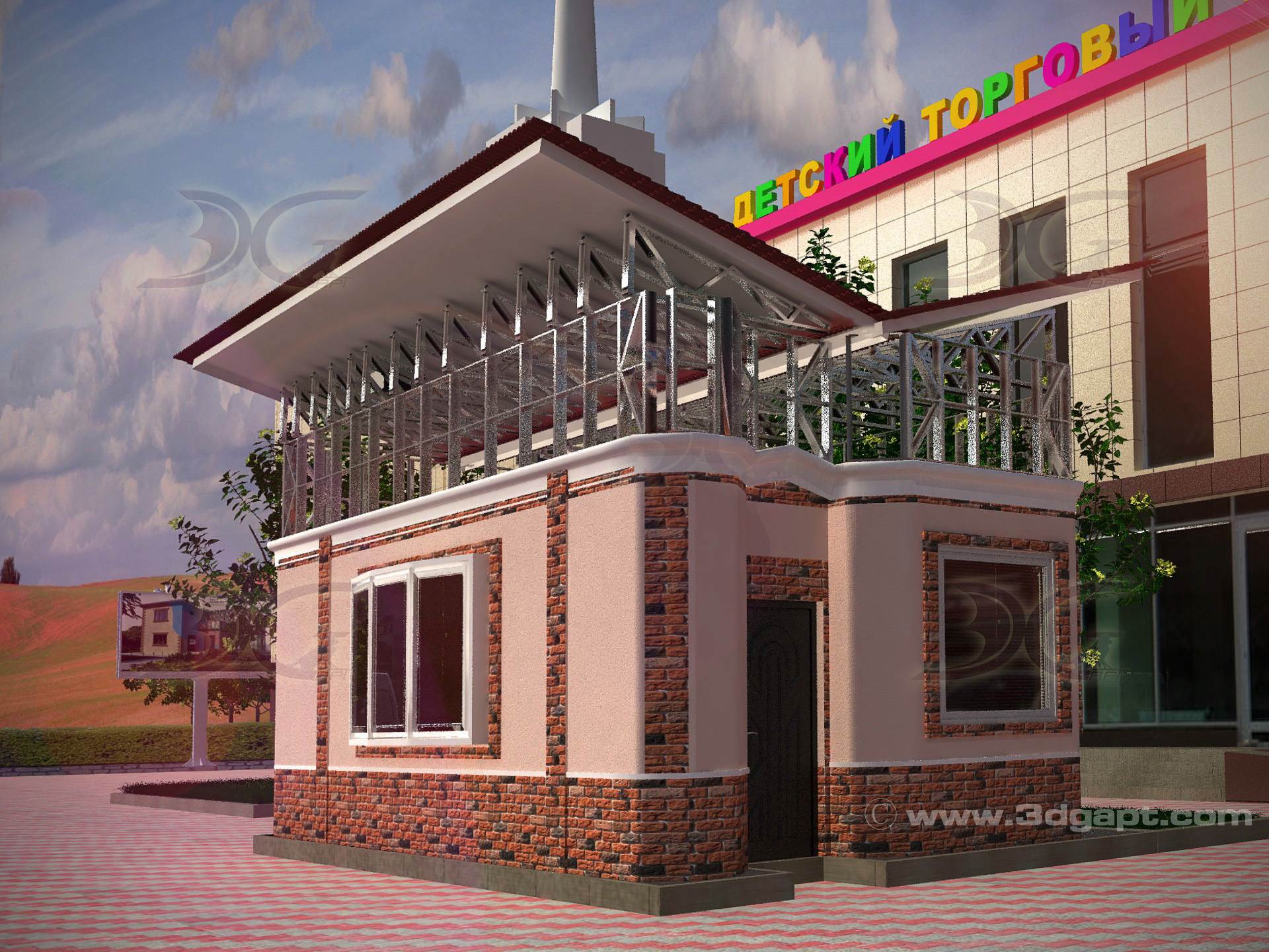 Architecture Exterior House For Exhibition40