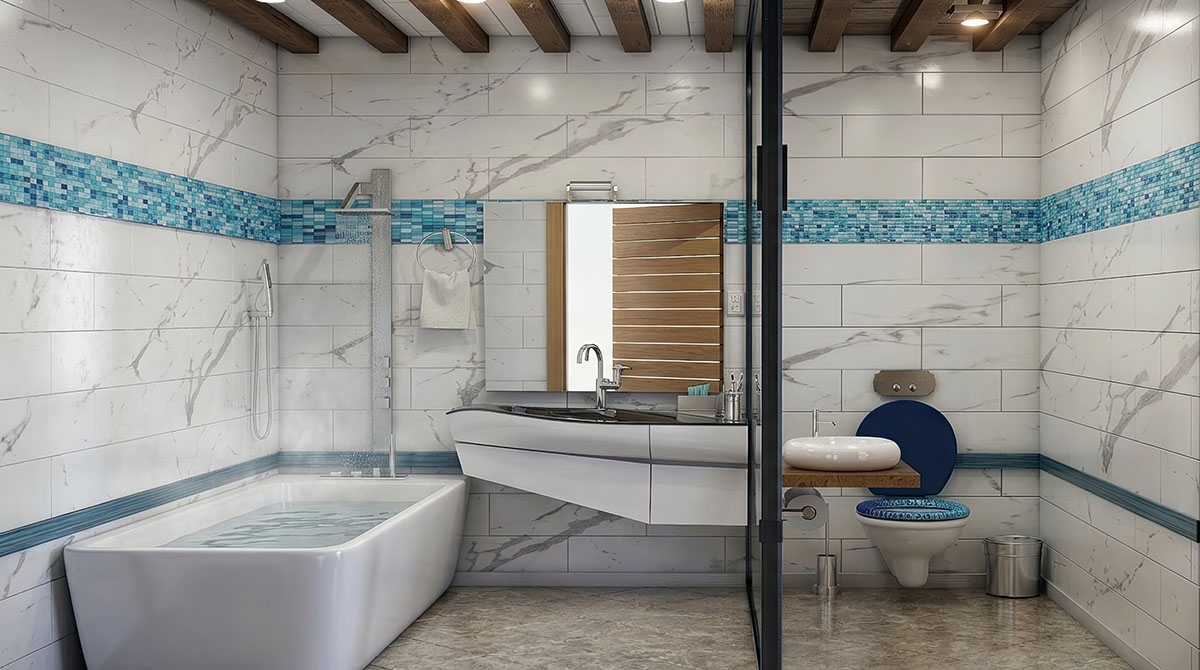 White Bathroom